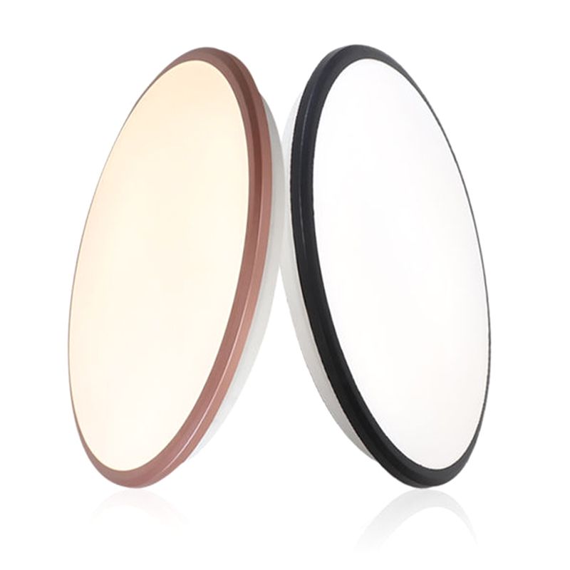 Simplicité Round Flush Mount Lamp for Living Room Modern Style LED Ceiling Light