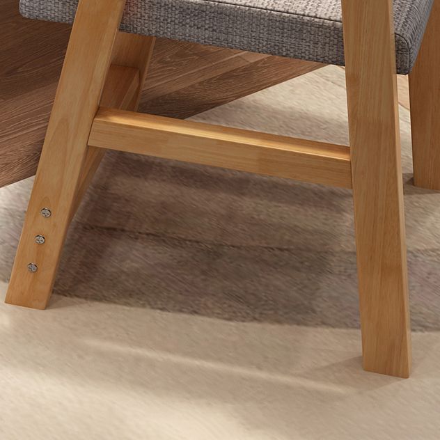 Chaise de restauration en bois moderne ouvrir à l'arrière un seul bras de salle à manger simple chaise pour cuisine