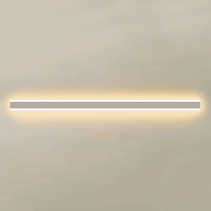 Lineare Form Metallwandbeleuchtung moderner Stil Einer Licht Wandleuchte Leuchte