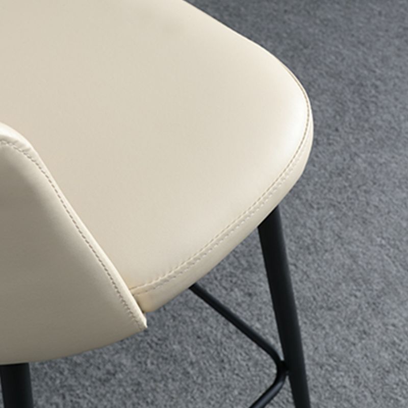 Modern Style Bar Stool Upholstered Bar Stools for Dining Room