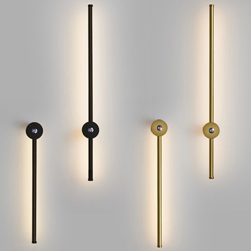Modern Style Linear Shape Wall Sconce Metal Wall Lighting for Dining Room