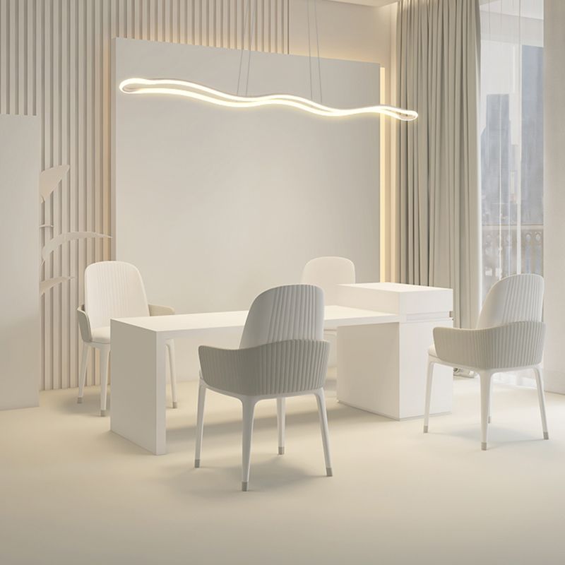 LED Island Light Dining Dining Room Kitchen Modern Simple Style Light