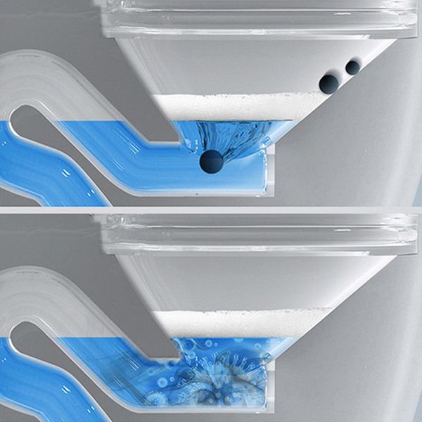 Contemporary One Piece Toilet White Urine Toilet for Bathroom