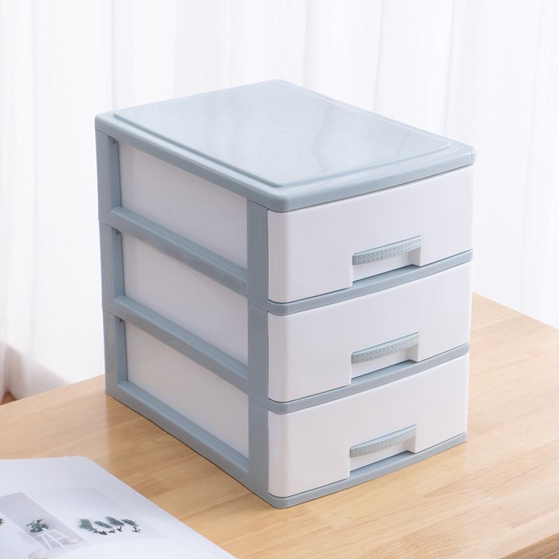Plastic Filing Cabinet Vertical Modern Drawers File Cabinet for Home Office