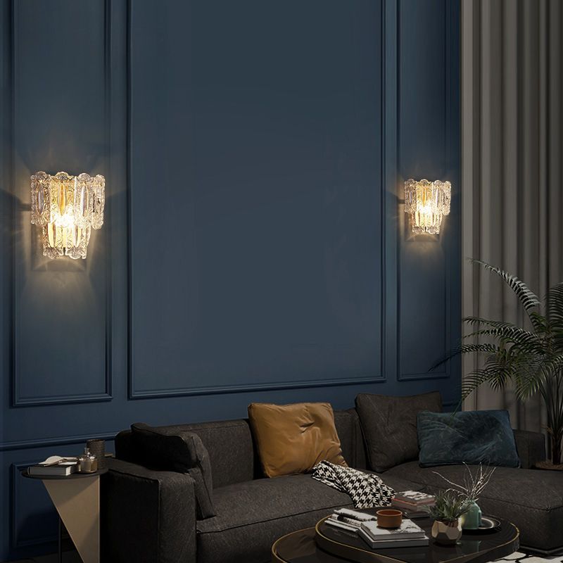 Abgestufte Wandmontageleuchte modern