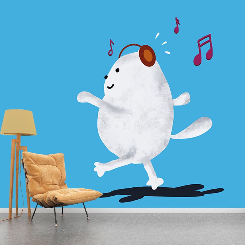 Environmental Wall Mural Wallpaper Music Lovers Sitting Room Wall Mural