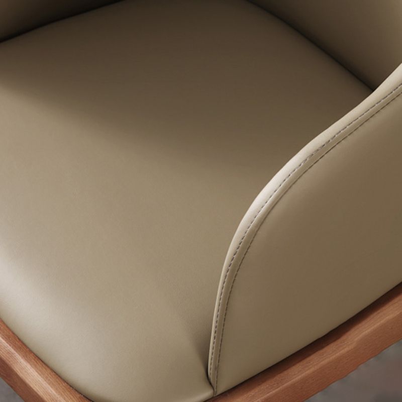 Traditional Chair Wood Solid Back Dining Room Chair for Kitchen