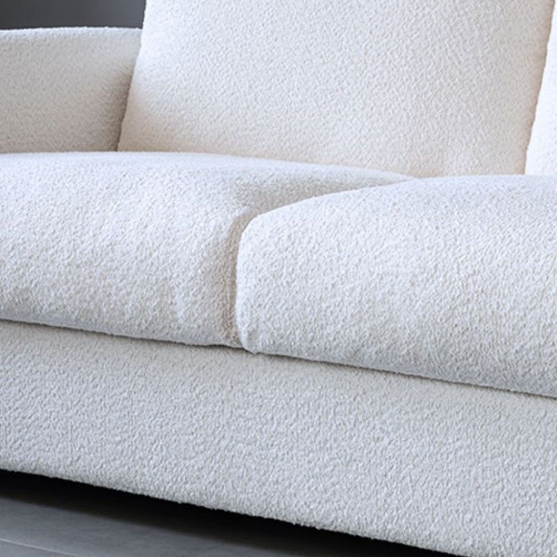 38" Wide Scandinavian Sofa Futon Foldable Upholstered Sleeper Sofa