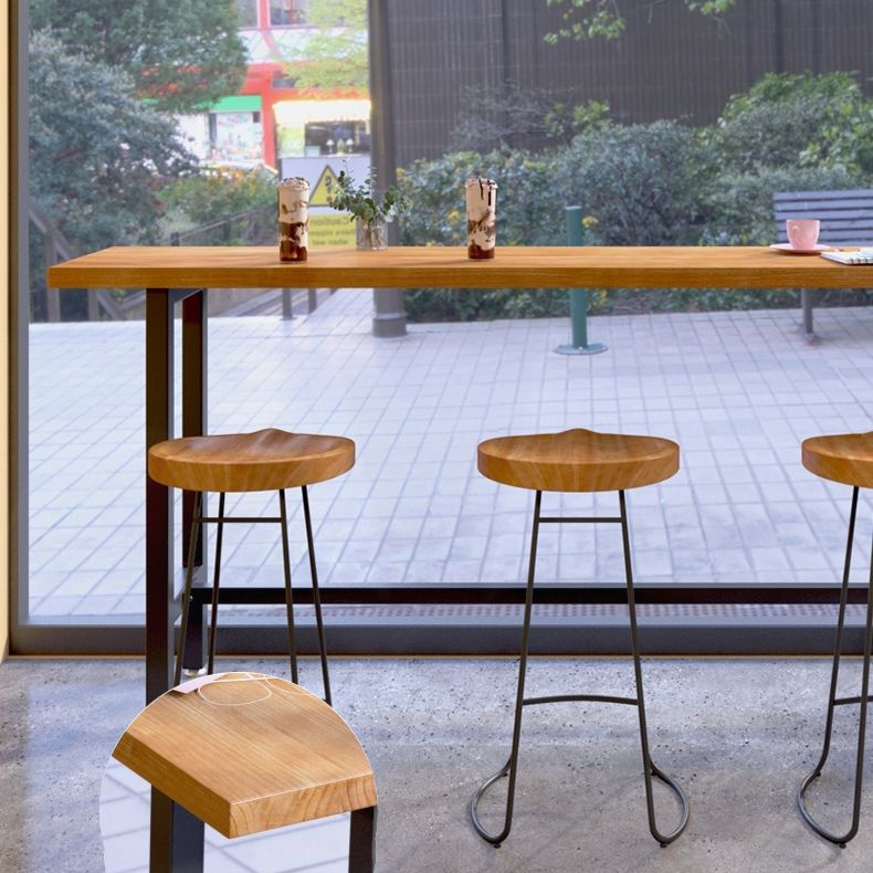 Glam Rectangle Bar Table Set 1/4/7/9 Pcs Iron Frame Bar Table and Stools