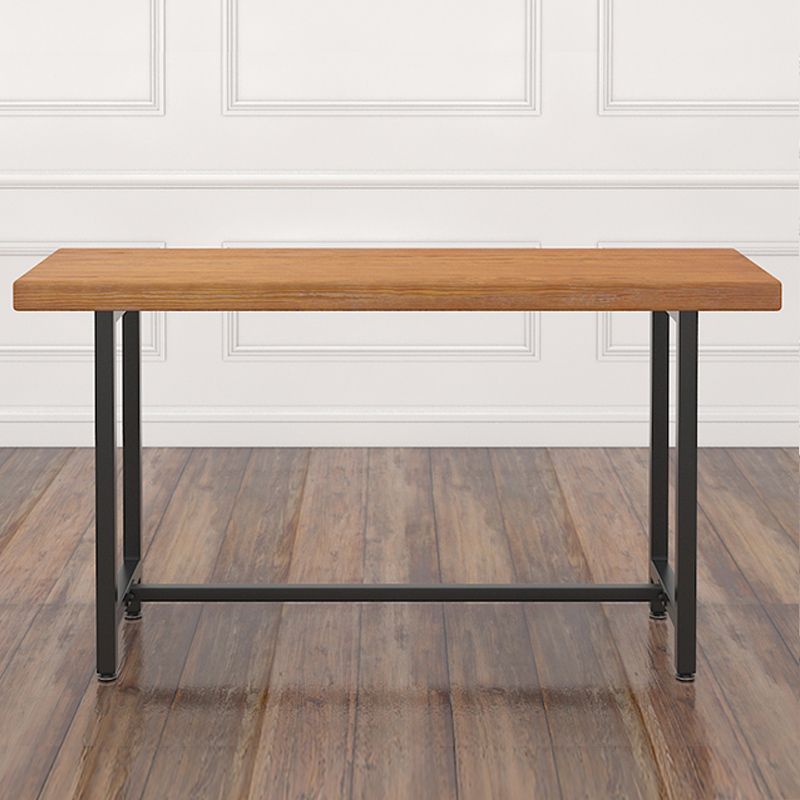 Modern Bar Table Set 1/6 Pieces Solid Wood Counter Height Set for Indoor