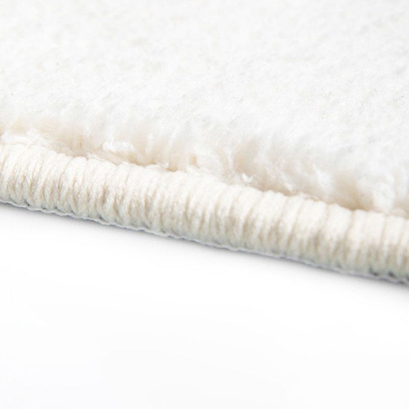 Modern Abstract Carpet Beige Polyester Area Rug Anti-Slip Indoor Rug for Home Decor