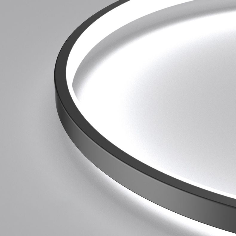 LED Ceiling Light Fixture Flush Mount Lighting Glass Light Ringed Light Living Room Light