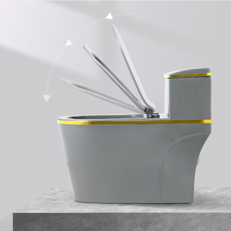 Traditional Toilet Bowl Floor Mounted One-Piece Toilet Porcelain Urine Toilet