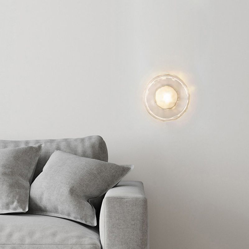 Modern Wall Light Sconces Glass Wall Lighting Fixtures for Living Room