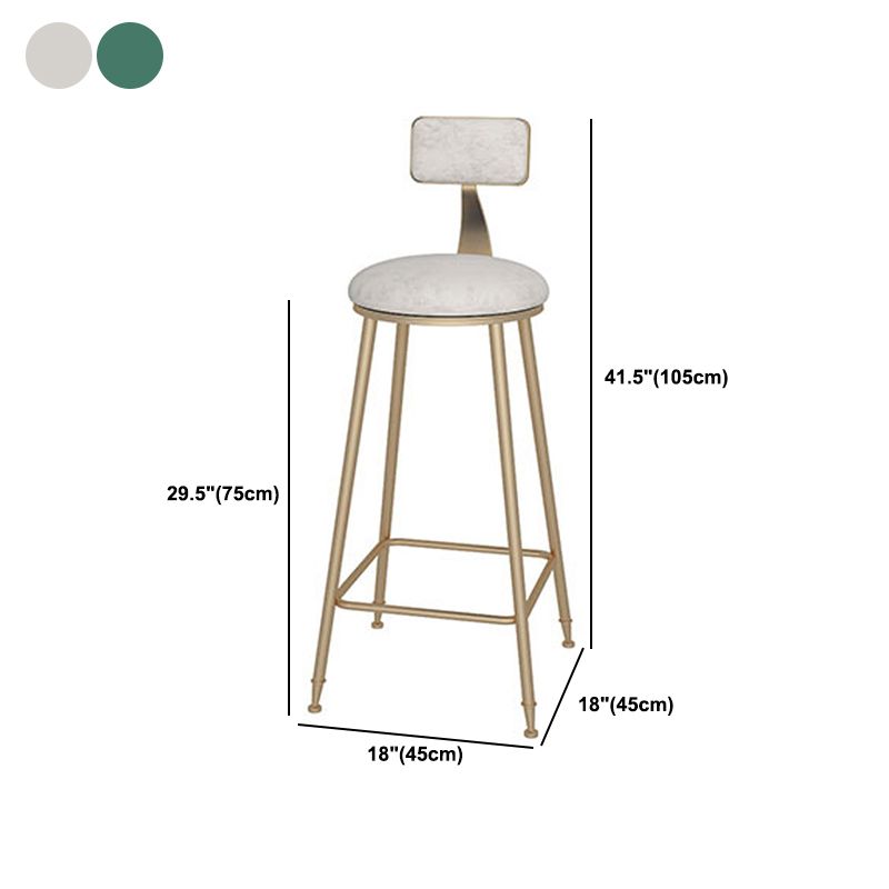 Glam 1/2/3 Pieces Bar Table Set Rectangle Bar Table with Metal High Stools for Home