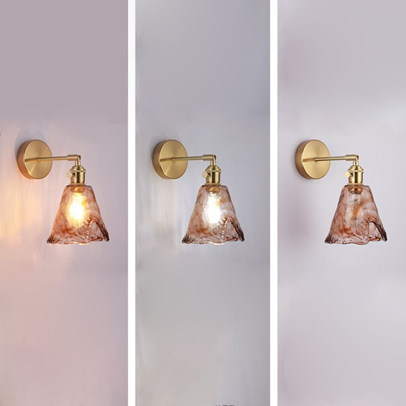 Glasgeometrische schaduw Wandlampen Modern eenvoudig