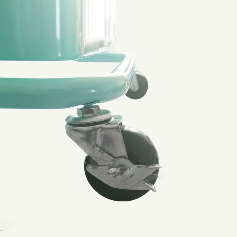 Contemporary Etagere Bookshelf Metal Open Back Bookcase with Shelves