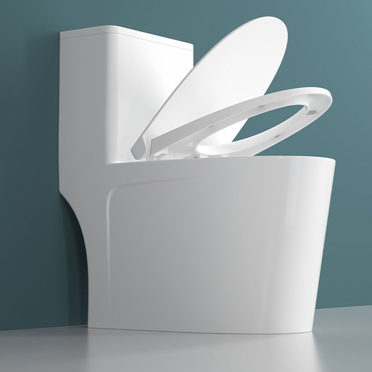 Modern Siphon Jet Toilet Bowl White Bidet Toilet with Seat for Bathroom