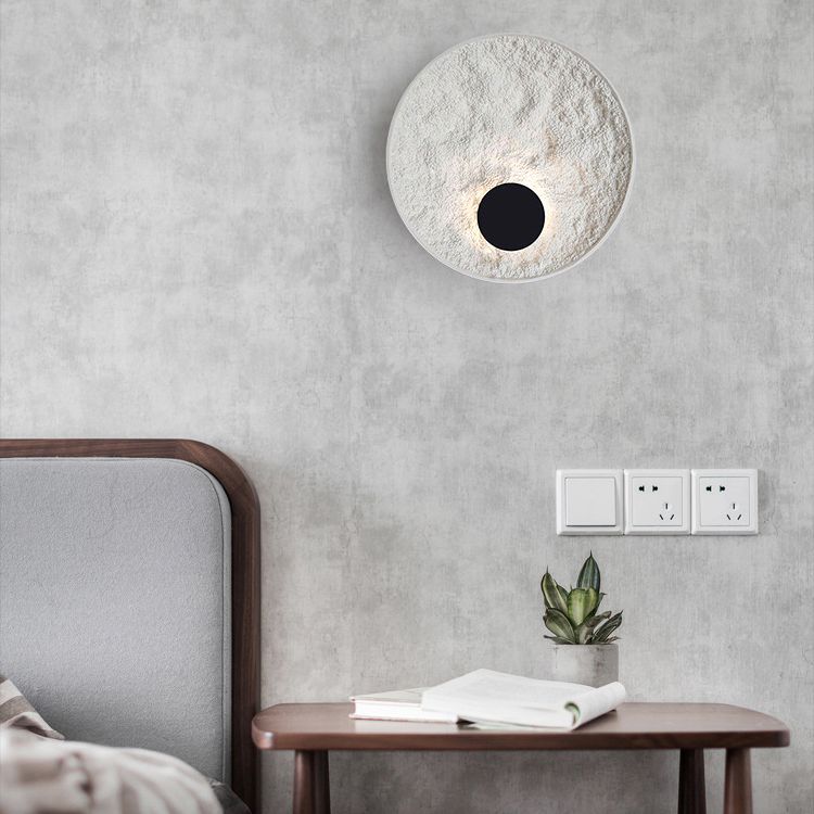 Lampada a parete a parete in resina moderna moderna nordica 1 illuminazione a parete a LED per soggiorno per soggiorno