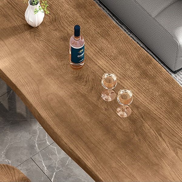 Industrial Rectangle Pub Table Set 1/3 Pieces Wooden Counter Table with Backless Stools