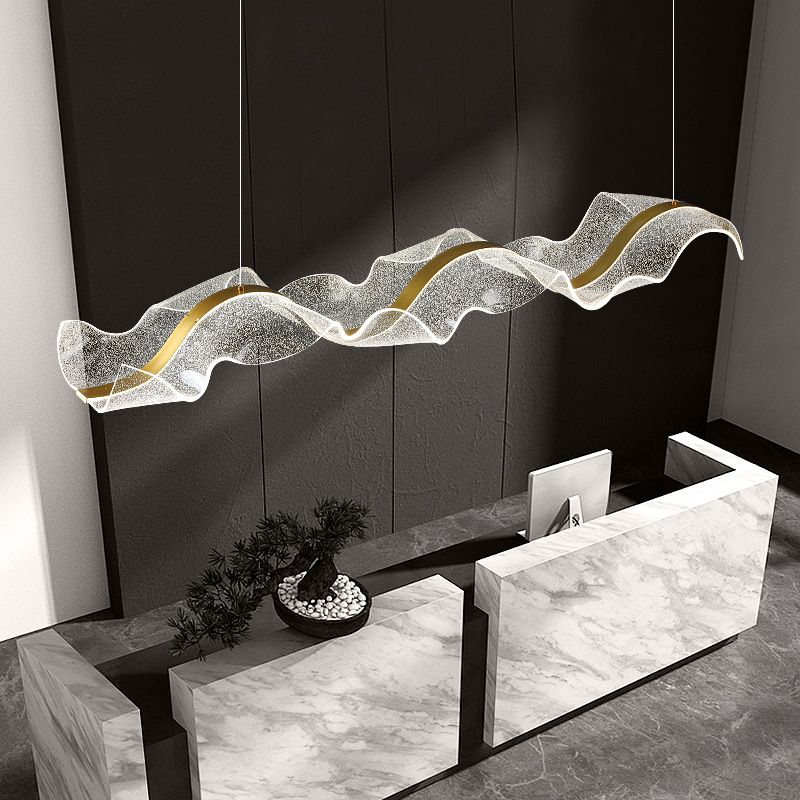 Modern Pendant Lighting Fixtures Metal Island Light Fixture for Dining Room