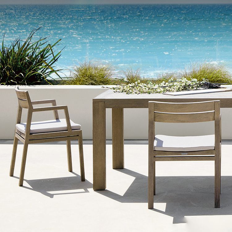 Solid Wood Dining Table Set 1/5/11 Pieces Boho Patio Dining Sets