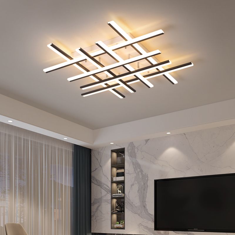 Sputnik LED Flush Mount Ceiling Light New Modern Acrylic Ceiling Mount Light Fixture