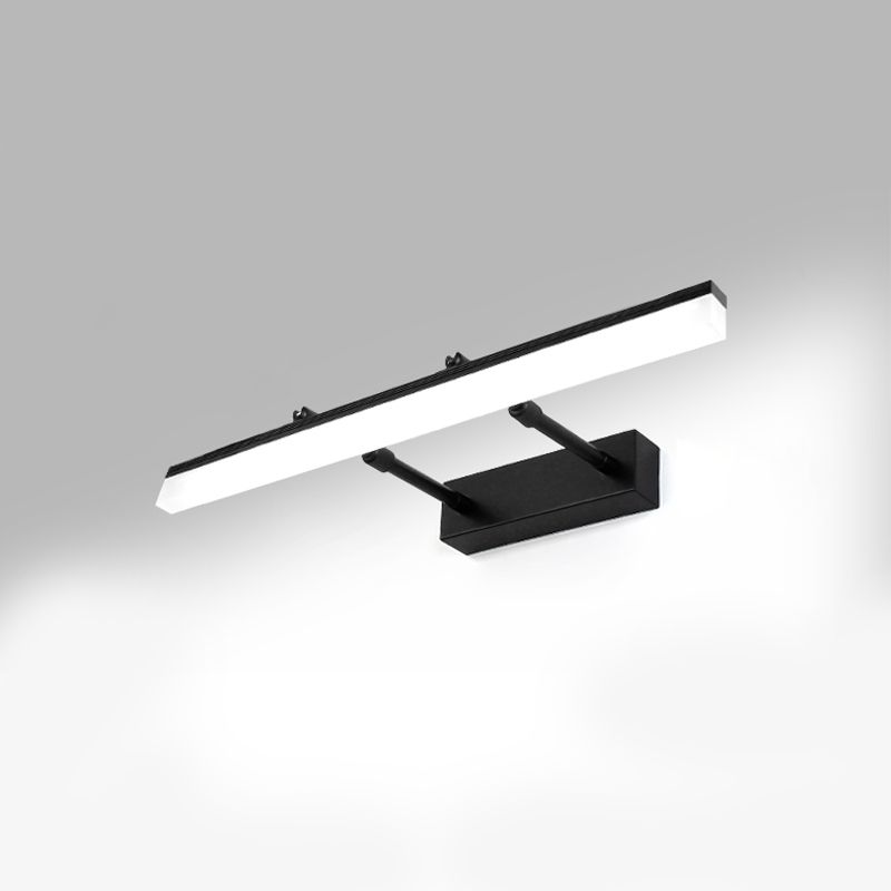 Striscia illuminazione da parete in stile moderno 1 luce di scarpa leggera per doccia