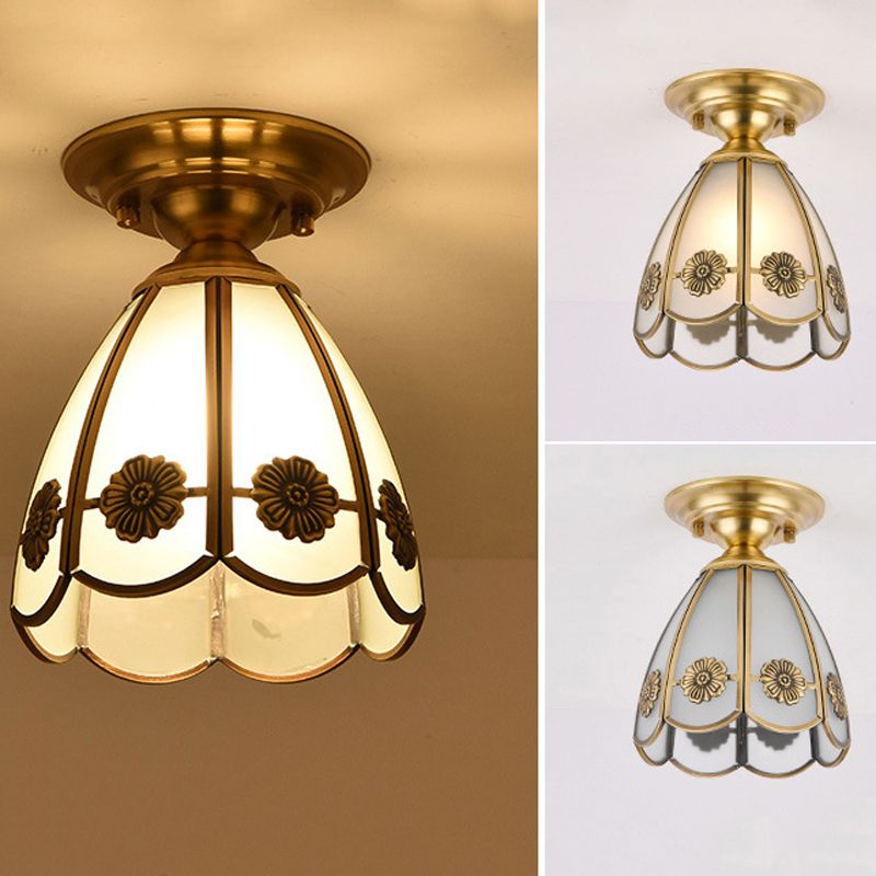 Contemporary Ceiling Light Minimalist Flush Mount Light Fixture for Bedroom