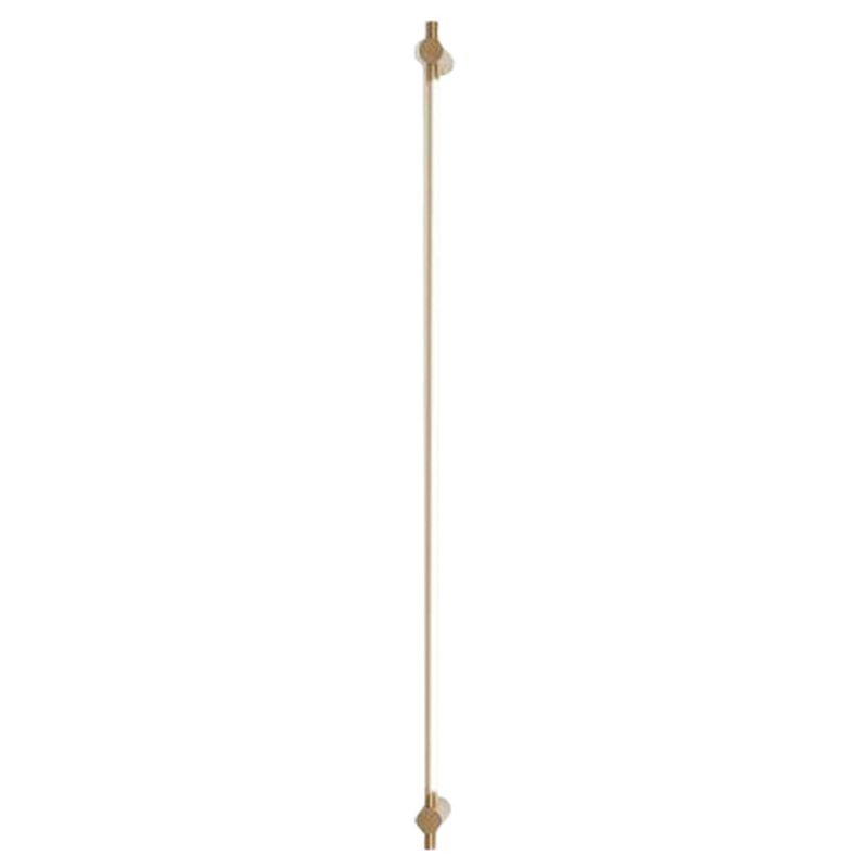 Minimalism Vanity Light Streamlined LED Wall Light Fixture in Gold for Bathroom