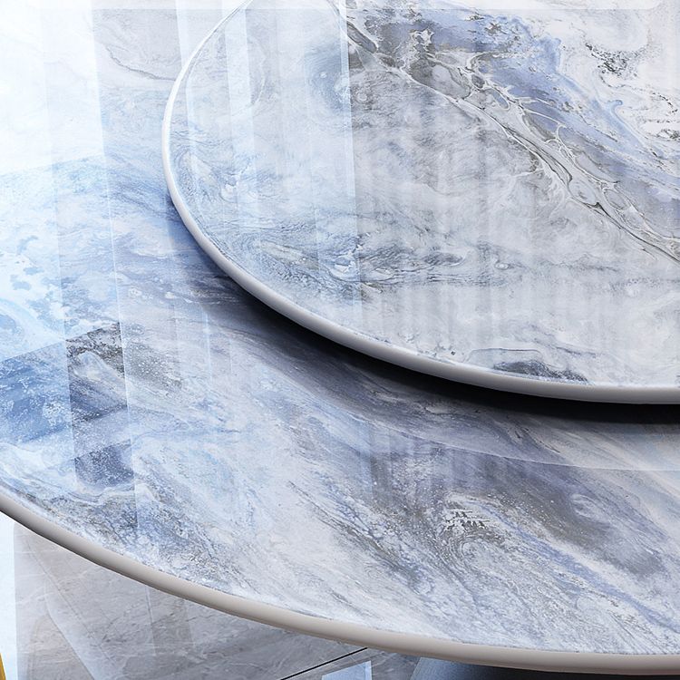 Marble Top Dining Table Convertiblel Table for Kitchen Dining Room