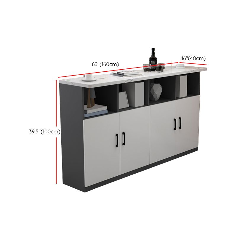 Rectangle Bar Table Wood Dining Table for Kitchen Living Room