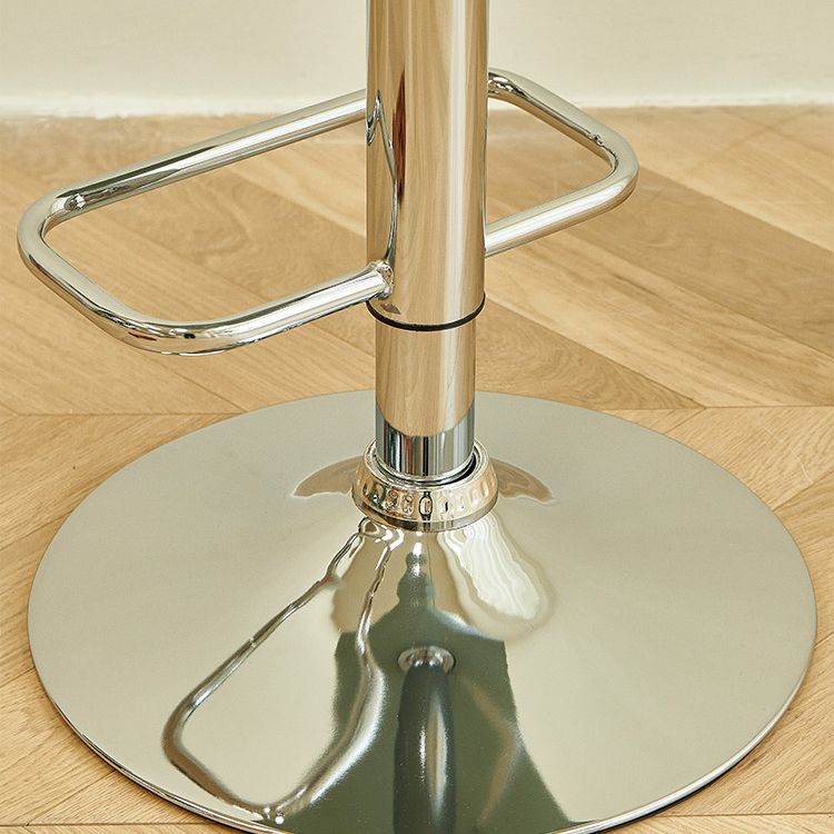 Plastic Adjustable Counter Bar Stool Modern Indoor Counter Stool with Swivel