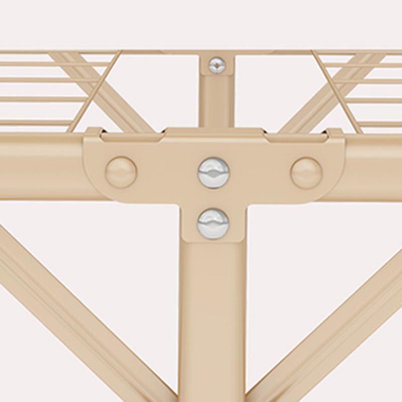 Gold Steel Frame Wardrobe Armoire Contemporary Style Wardrobe for Bedroom