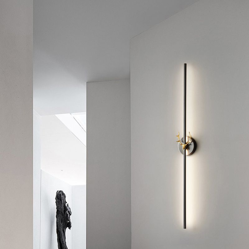 Modern Wall Light Fixture Metal 1 Light Wall Mounted Lighting for Dining Room