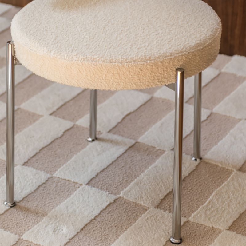 Modern Style Open Back Chair Upholstered Dining Side Chair for Indoor