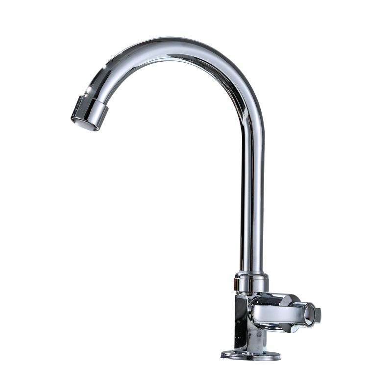 Contemporary Single Handle Faucet Standard Kitchen Faucet Pull down 1-Hold Water Filler