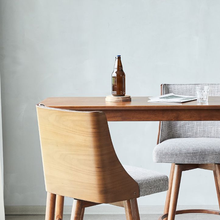 Industrial 40.7"H Bar Table Natural Wood Specialty Top Bistro Table for Living Room