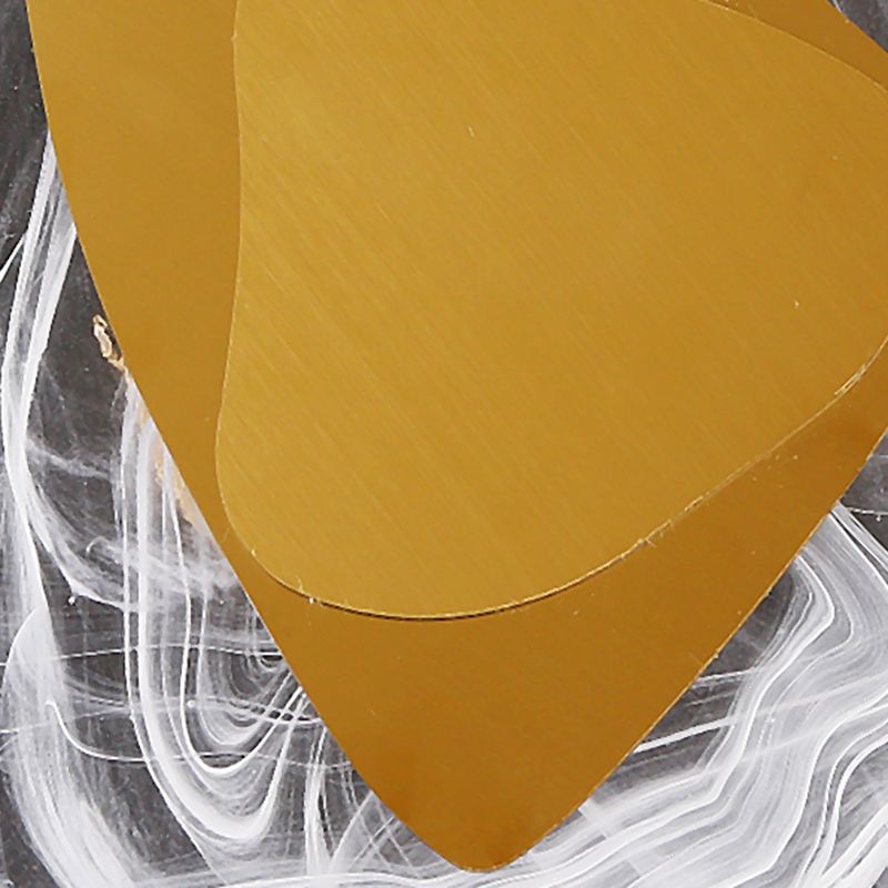 Geometric Shape Metal Wall Lighting Modern Style 1 Light Wall Mounted Light