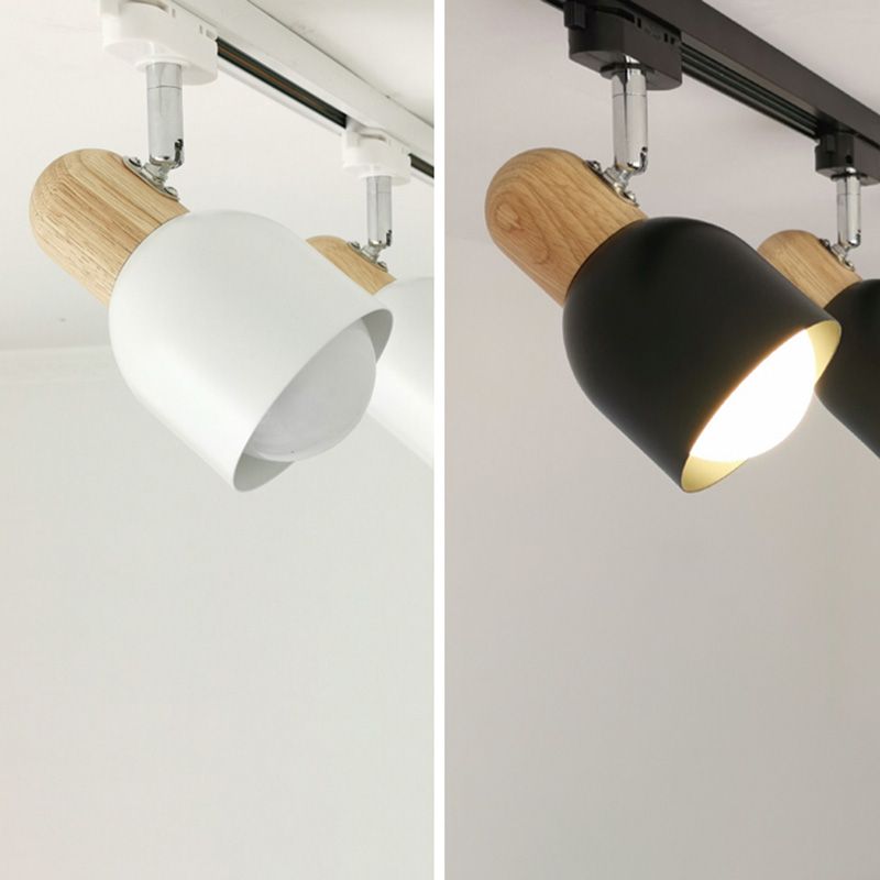 Metal Shaded Ceiling Mounted Light Simplicity Style Ceiling Light Fixture for Living Room