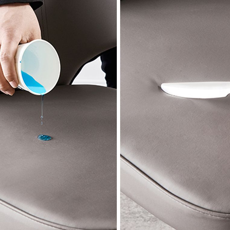 Sillas de comedor de estilo nórdico, sillas laterales con brazos y patas de metal para cocina