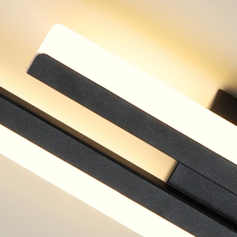 Zeitgenössische Einfachheit Wandlampe Lineare Wandleuchten für Schlafzimmer