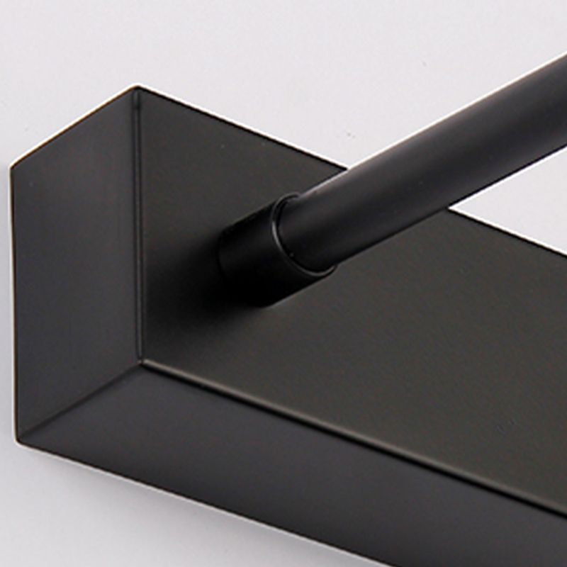 Strip Shape Wall Lighting Modern Style Metal 1 Light Sconce Light for Shower Room