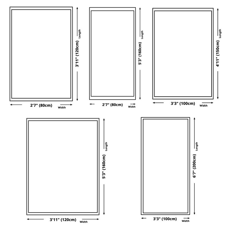 Decorative Leaves Pattern Rug Modern Simplicity Carpet Polyester Washable Carpet for Living Room