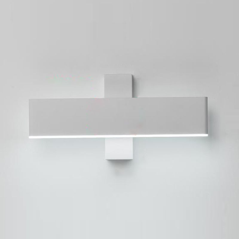Single White/Black Modern Wall Mounted Sconce LED Wall Light for Bedroom