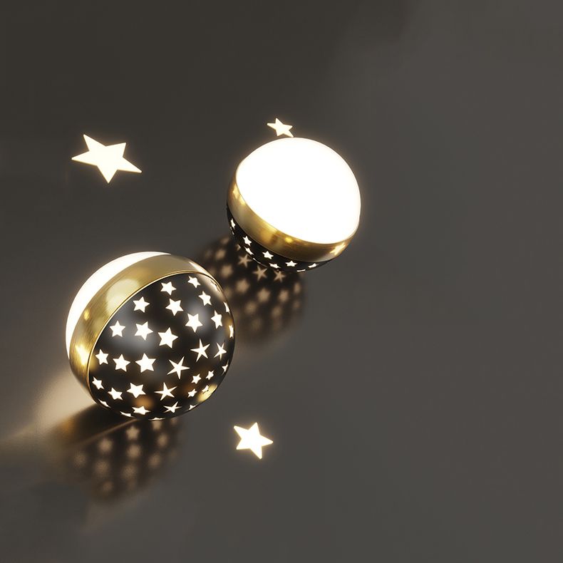 Zeitgenössischer Stil Geometry Island Lighting Metal 5 Light Island Leuchten in Schwarz