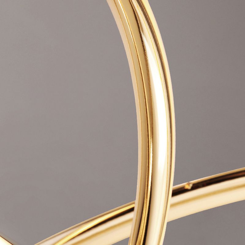 Modern Gold Chandelier Simple 1 Light LED Hanging Light with Aluminum for Bedroom