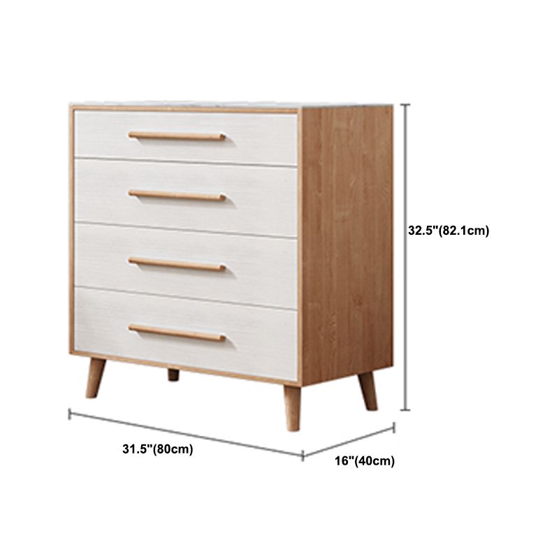 15.6-inch Width Dresser Modern Storage Chest with 4/5/6 Drawers