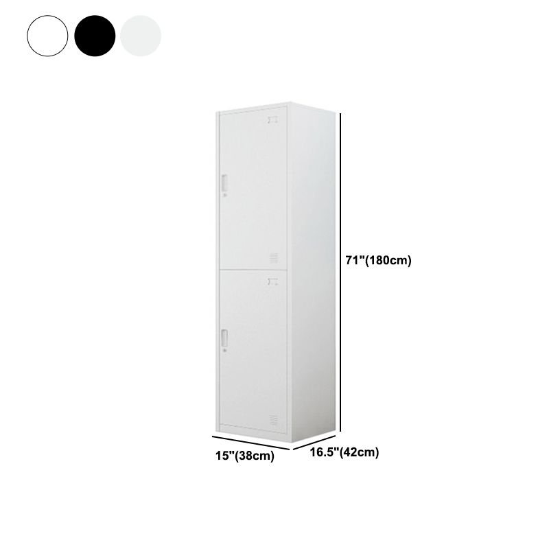 Contemporary Wardrobe Metal Wardrobe Closet for Home,16.54" D x 14.96" W x 70.87" H