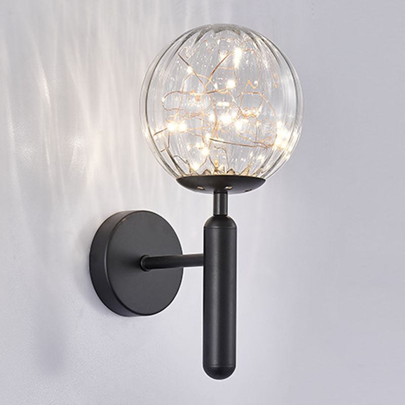 Modern Creative Decorative Wall Lamp with Single LED Light Wall Light for Living Room